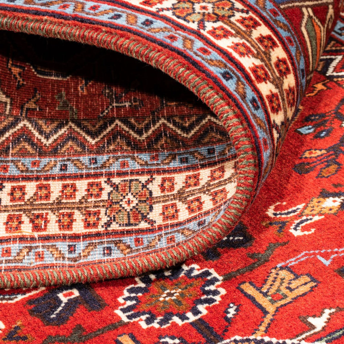 Läufer Perser - Nomadic - 248 x 85 cm - rot