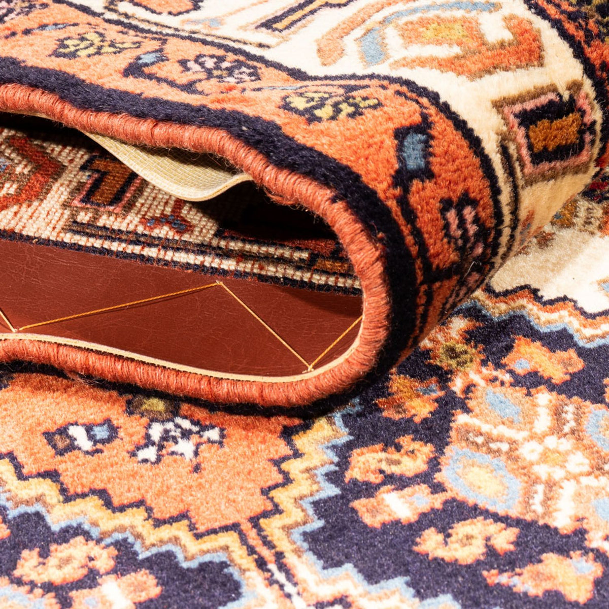 Läufer Perser - Nomadic - 232 x 80 cm - dunkelblau