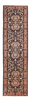 Hamadan Teppich 78x288cm - Perserteppich - Läufer / Dunkelblau / 78 x 288 cm Läufer