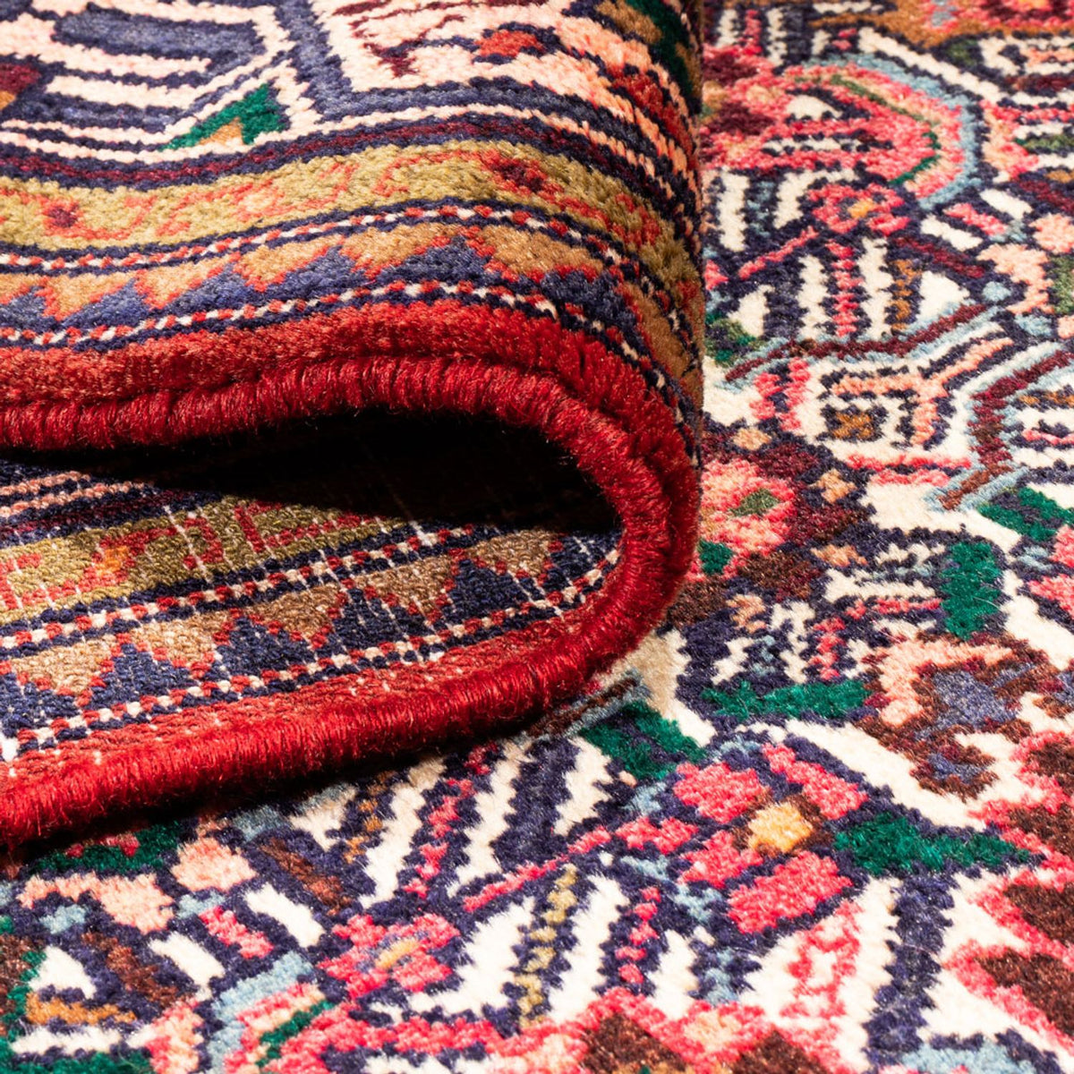 Läufer Perser - Nomadic - 310 x 82 cm - mehrfarbig