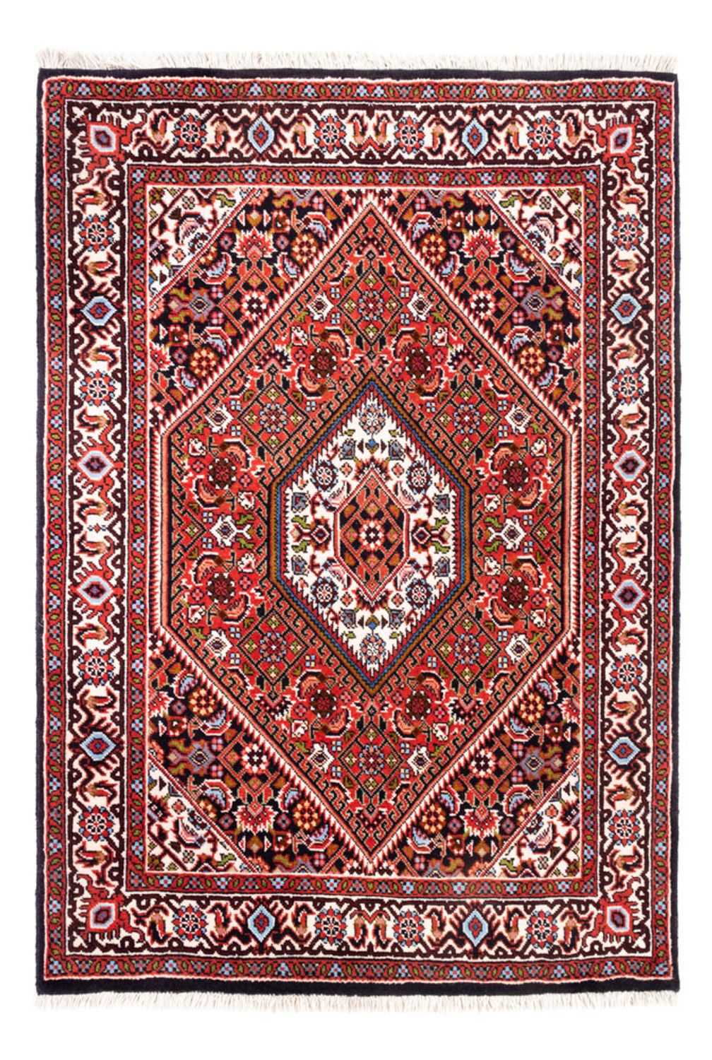 Perserteppich - Bidjar - Royal - 104 x 74 cm - rot