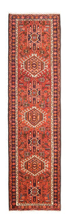 Qaraja Teppich 76x290cm - Perserteppich - Läufer / Rot / 76 x 290 cm Läufer