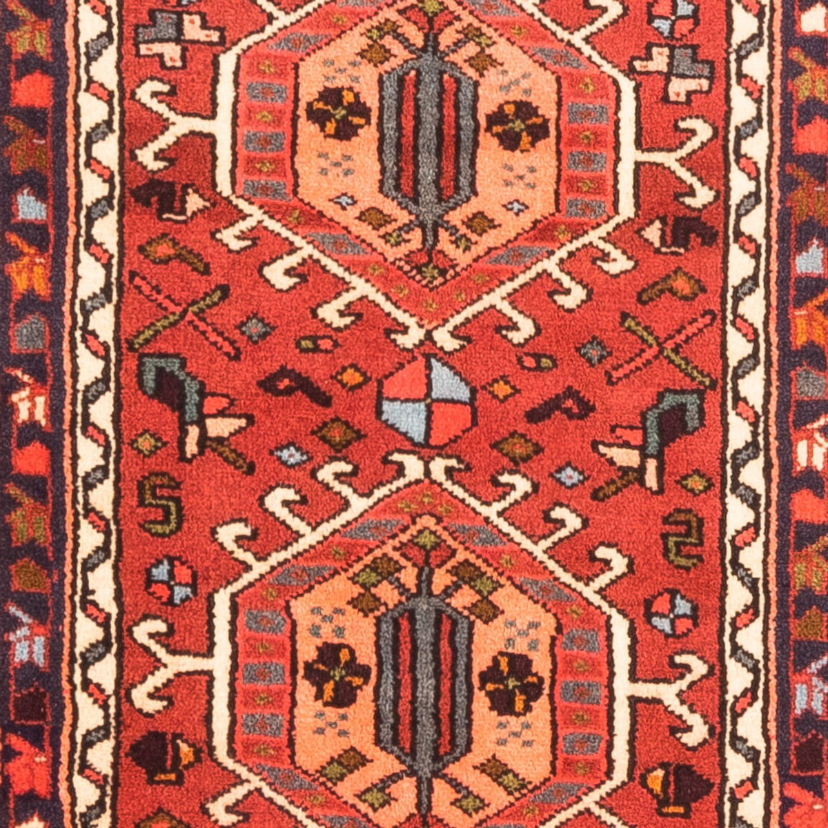 Läufer Perser - Nomadic - 276 x 75 cm - rot