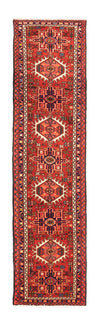 Qaraja Teppich 64x287cm - Perserteppich - Läufer / Rot / 64 x 287 cm Läufer