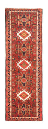 Qaraja Teppich 60x188cm - Perserteppich - Läufer / Rot / 60 x 188 cm Läufer