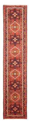 Qaraja Teppich 65x277cm - Perserteppich - Läufer / Rot / 65 x 277 cm Läufer