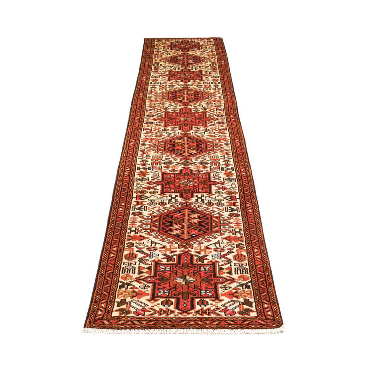 Läufer Perser - Nomadic - 383 x 71 cm - rot