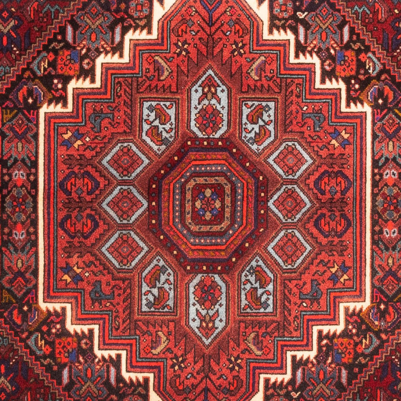 Perserteppich - Nomadic - 153 x 101 cm - dunkelrot