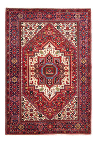 Perserteppich - Nomadic - 144 x 110 cm - rot