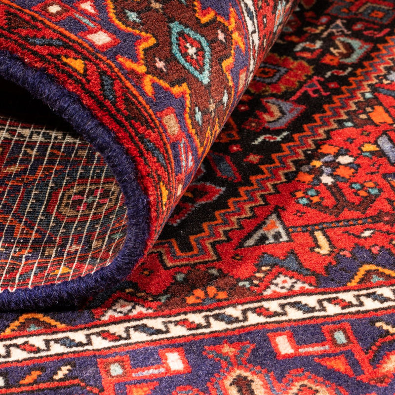 Perserteppich - Nomadic - 150 x 101 cm - rot