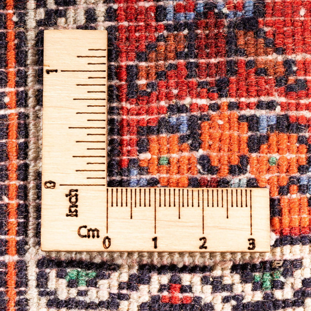 Perserteppich - Nomadic - 143 x 104 cm - rot