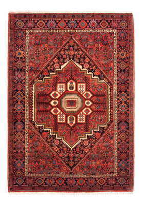 Perserteppich - Nomadic - 146 x 104 cm - rot