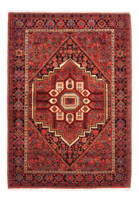 Perserteppich - Nomadic - 146 x 104 cm - rot