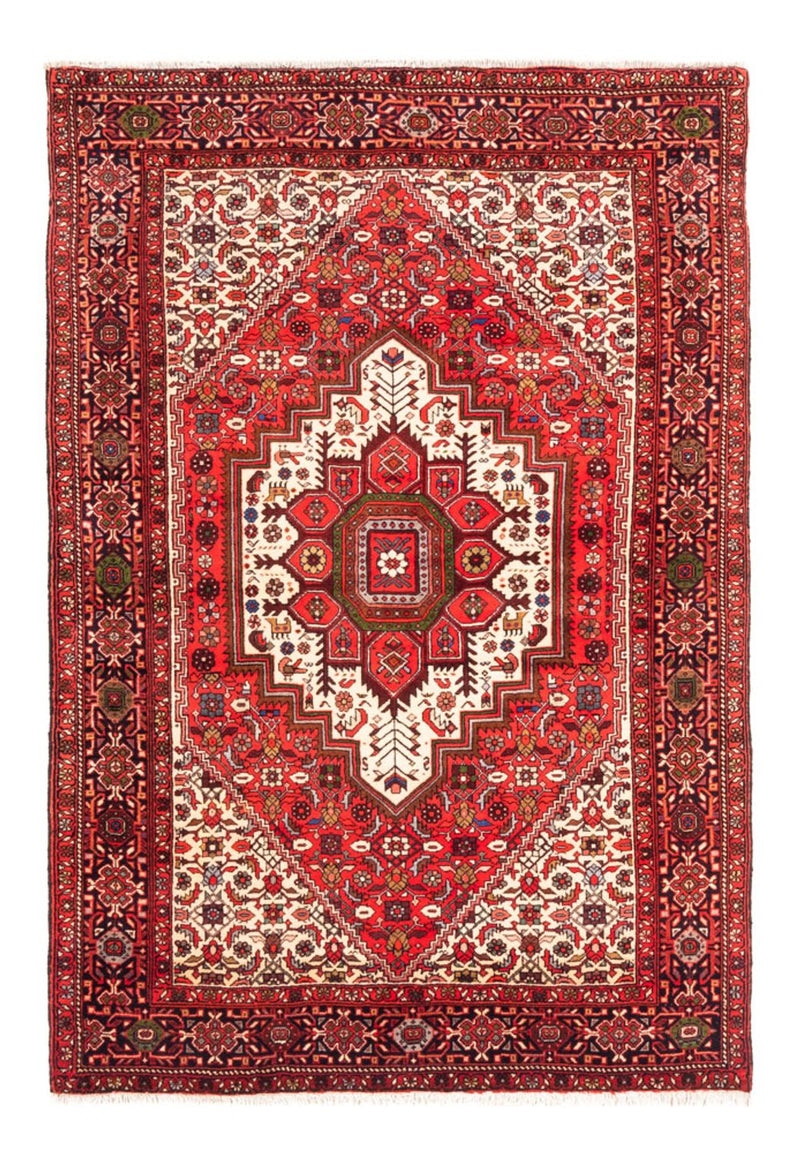 Perserteppich - Nomadic - 147 x 100 cm - rot
