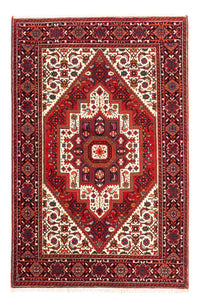Perserteppich - Nomadic - 150 x 97 cm - rot