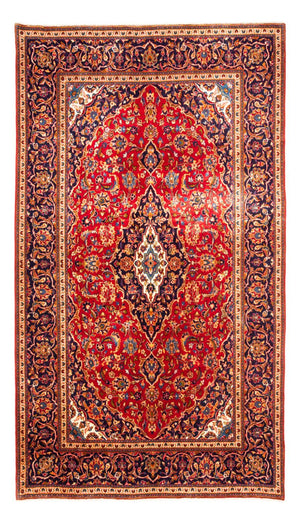 Perserteppich - Keshan - 303 x 192 cm - rot