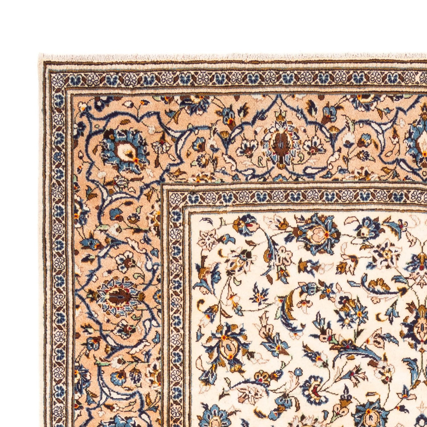 Perserteppich - Keshan - 294 x 198 cm - beige