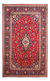 Perserteppich - Keshan - 294 x 202 cm - rot