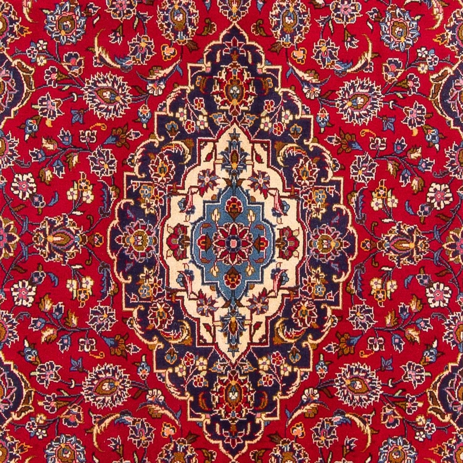 Perserteppich - Keshan - 306 x 196 cm - rot