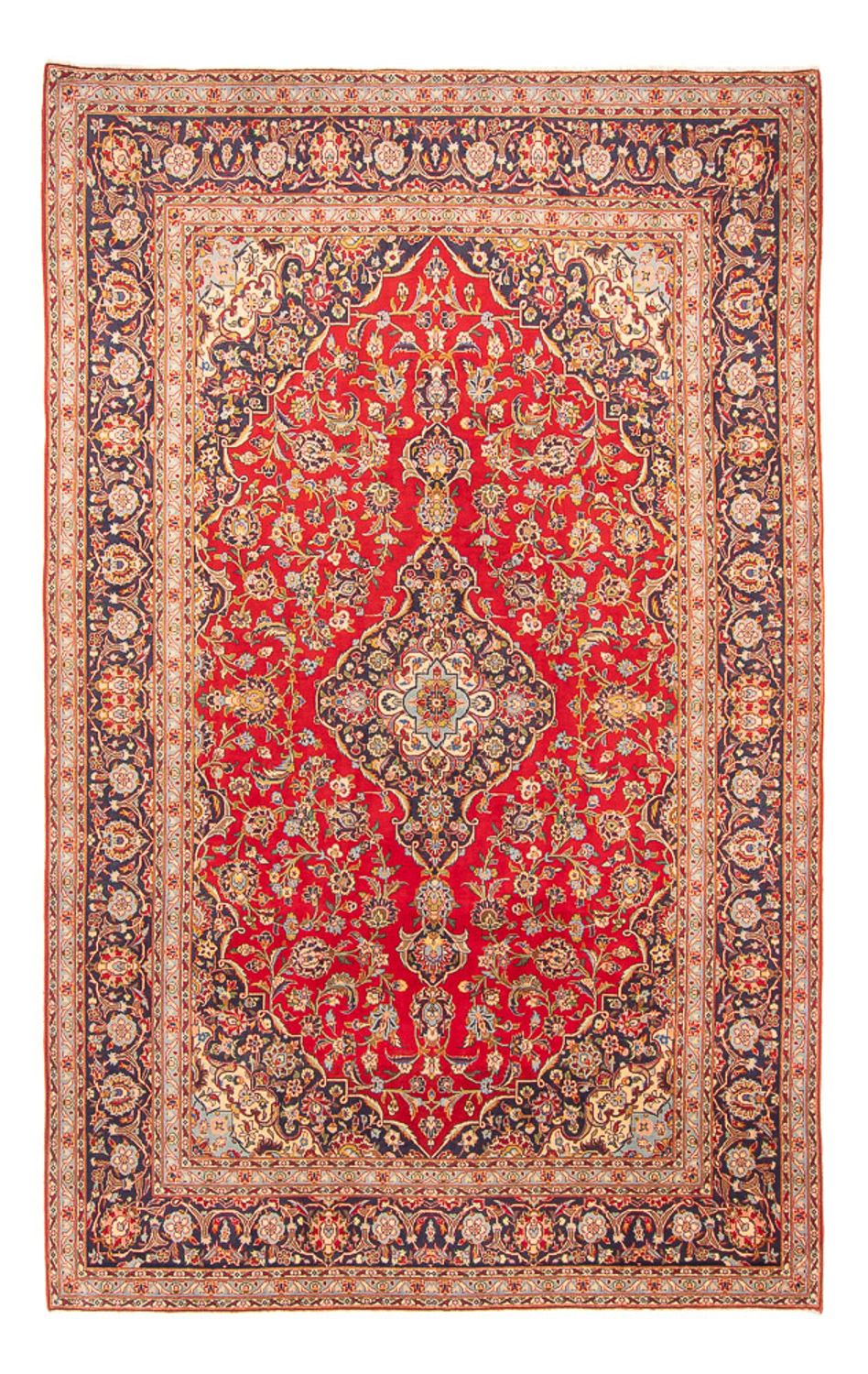 Perserteppich - Keshan - 305 x 200 cm - rot