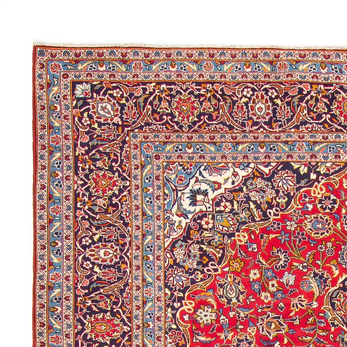 Keshan Teppich 343x247cm - Perserteppich