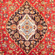 Perserteppich - Keshan - 343 x 248 cm - rot