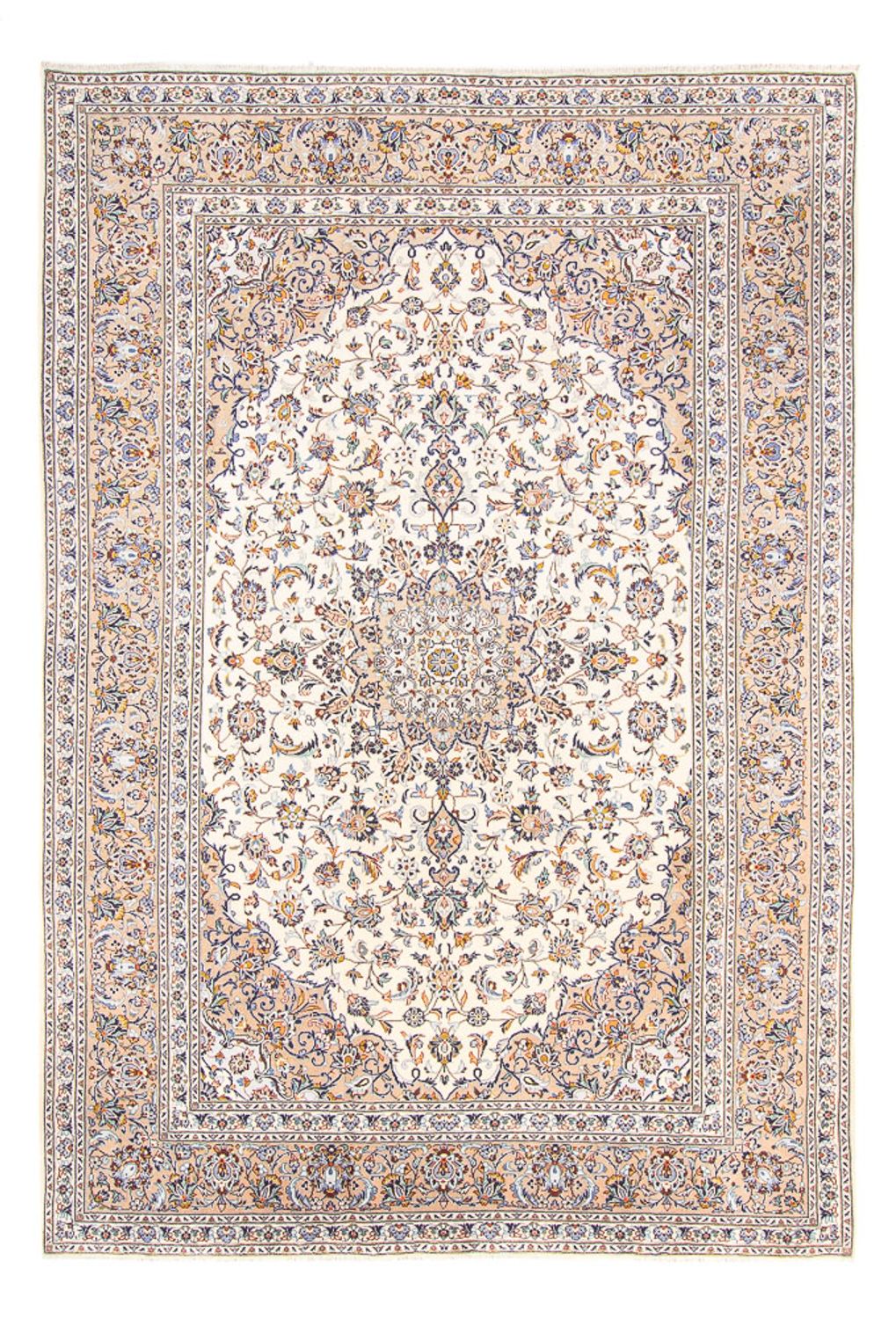 Perserteppich - Keshan - 356 x 240 cm - creme