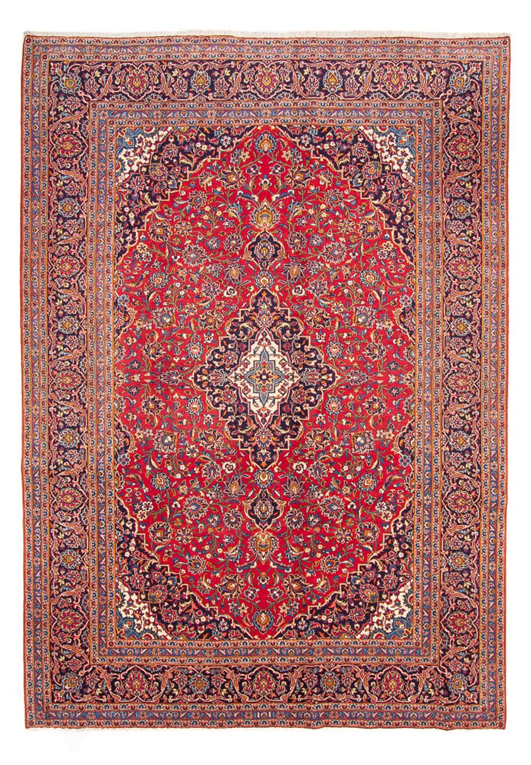 Perserteppich - Keshan - 356 x 256 cm - rot