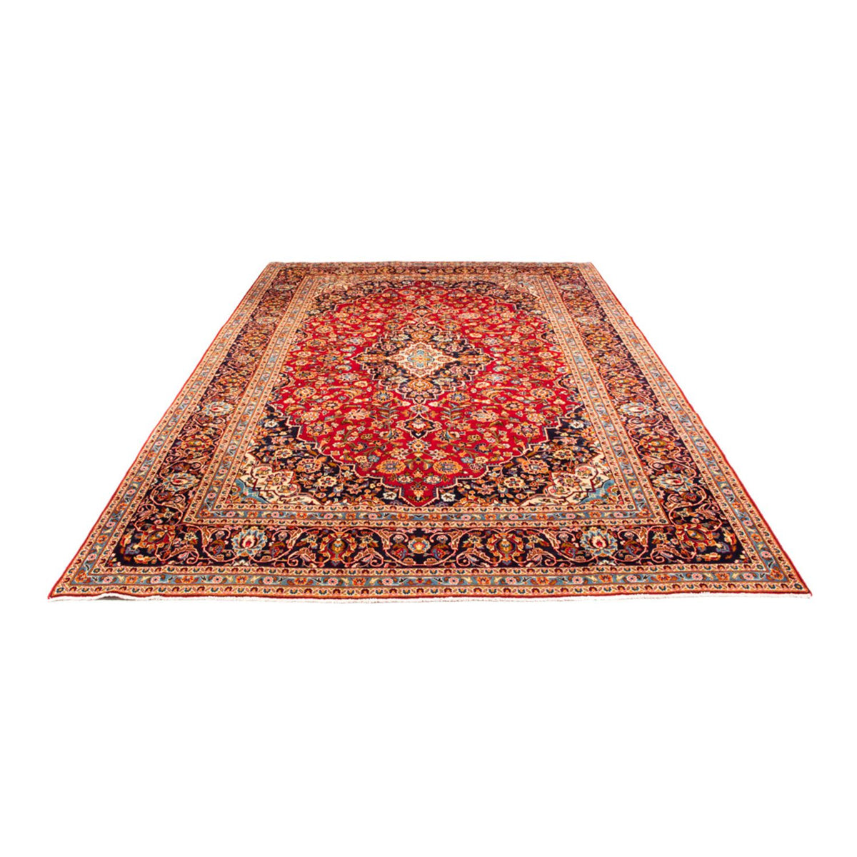 Perserteppich - Keshan - 380 x 248 cm - rot