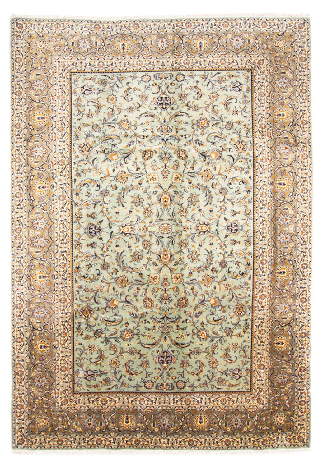 Perserteppich - Keshan - 356 x 265 cm - beige