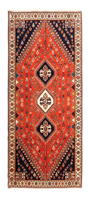 Läufer Gabbeh - Kaschkuli Perser - 200 x 85 cm - rot