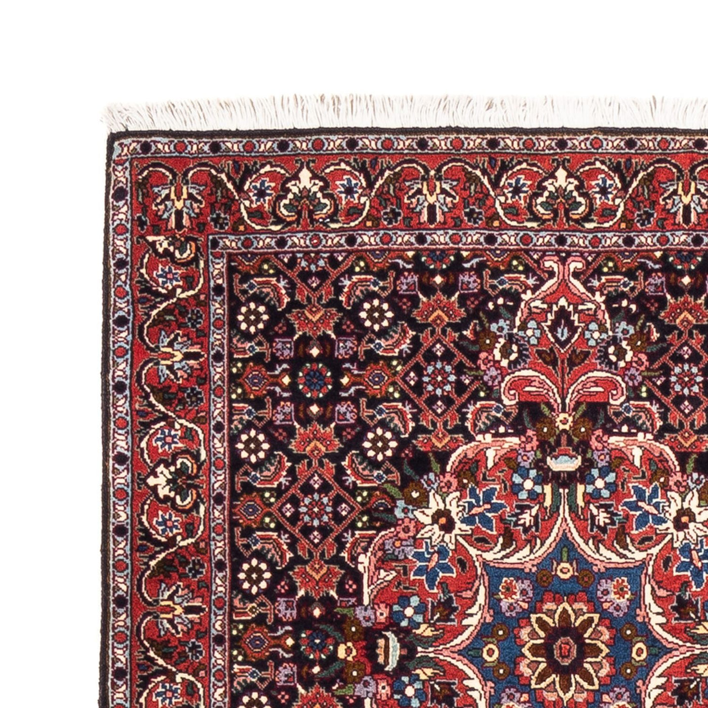 Läufer Perser - Bidjar - 200 x 76 cm - dunkelblau