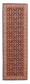 Isfahan Teppich 64x199cm - Perserteppich - Läufer / Rot / 64 x 199 cm Läufer