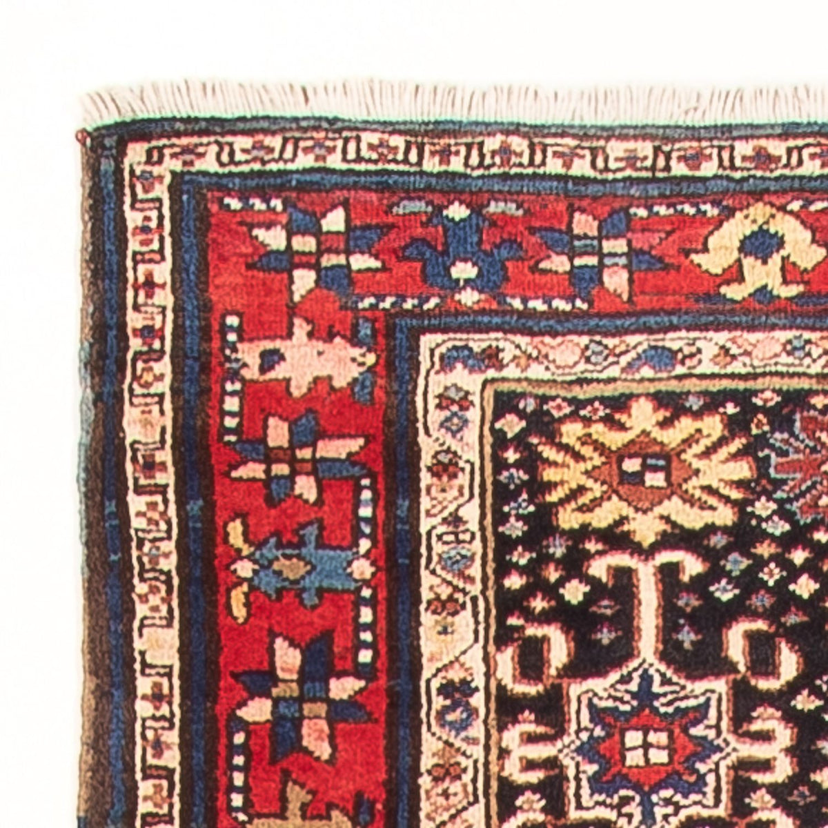 Läufer Perser - Nomadic - 382 x 107 cm - dunkelblau