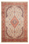 Sarough Teppich 200x306cm - Perserteppich - Rechteckig / Creme / 200 x 306 cm Rechteckig