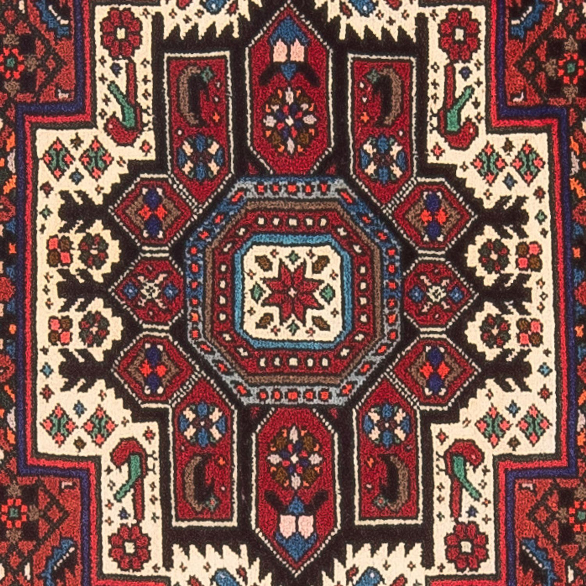 Perserteppich - Nomadic - 150 x 70 cm - hellrot