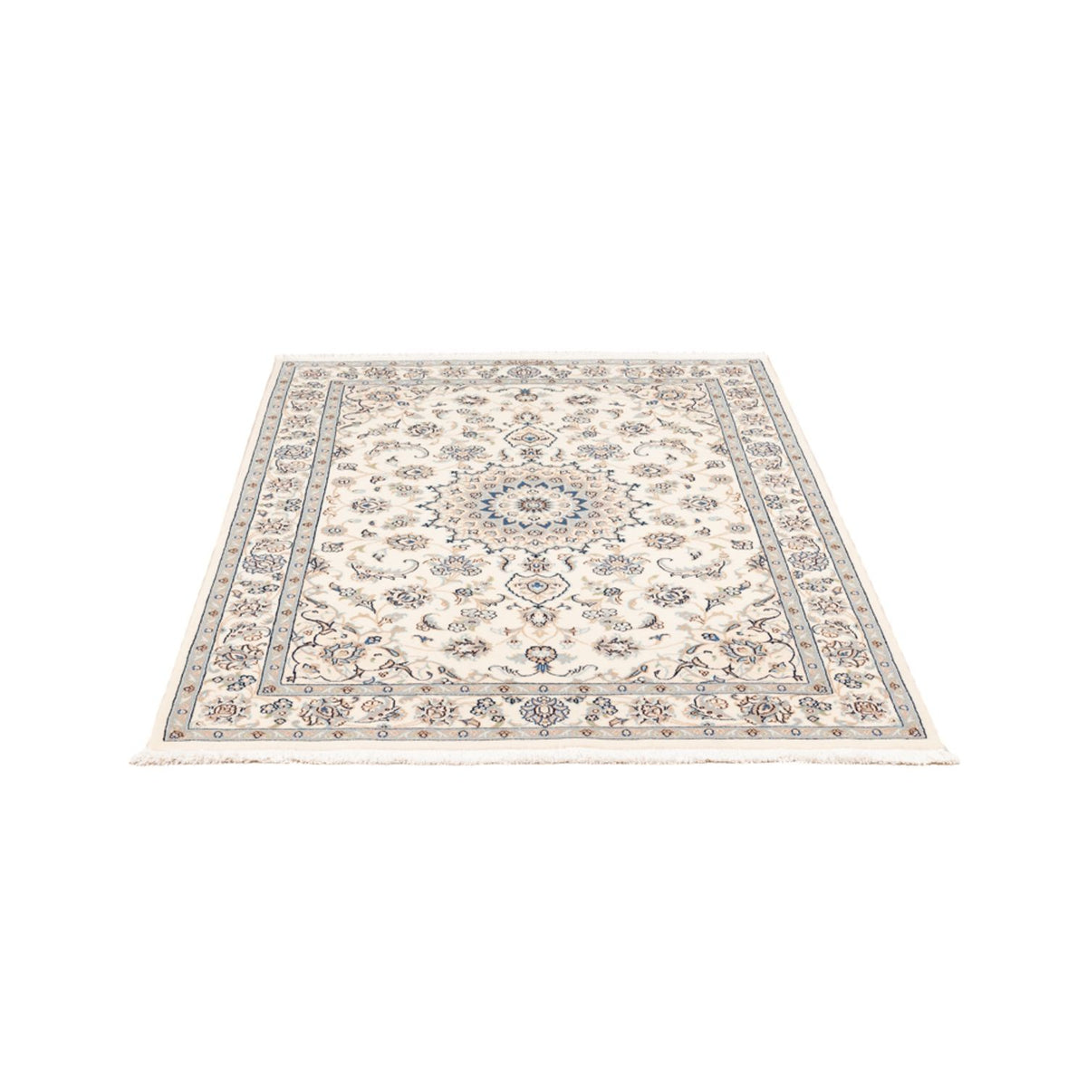 Perserteppich - Nain - Premium - 157 x 108 cm - creme