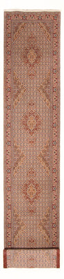Läufer Perser - Täbriz - Royal - 407 x 78 cm - beige