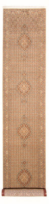 Läufer Perser - Täbriz - Royal - 393 x 80 cm - beige