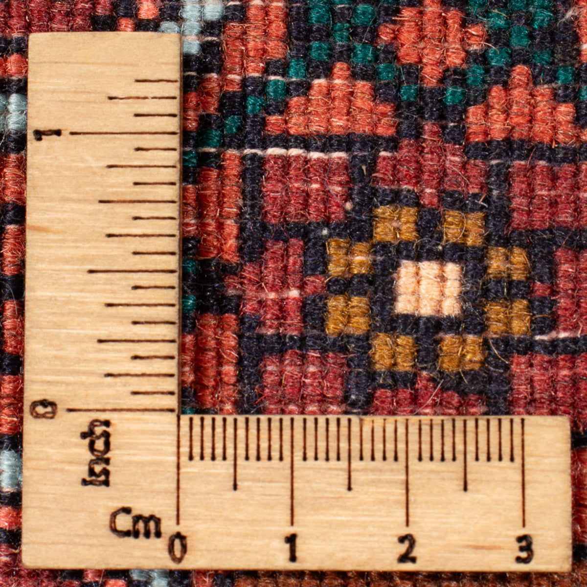 Perserteppich - Nomadic - 65 x 50 cm - rot