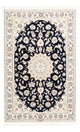 Perserteppich - Nain - Premium - 154 x 104 cm - dunkelblau