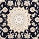Perserteppich - Nain - Premium - 154 x 104 cm - dunkelblau