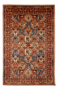 Perserteppich - Nomadic - 303 x 202 cm - bordeauxrot