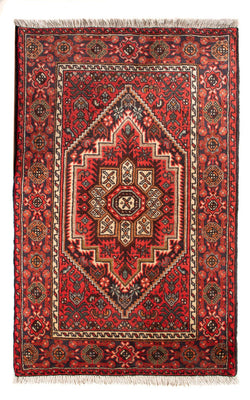Perserteppich - Nomadic - 99 x 60 cm - rot