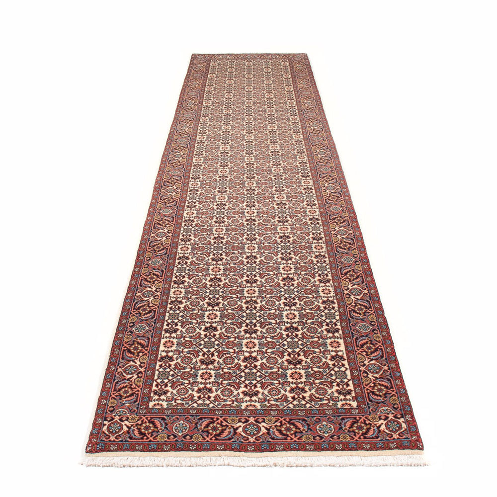Läufer Perser - Bidjar - 398 x 85 cm - beige