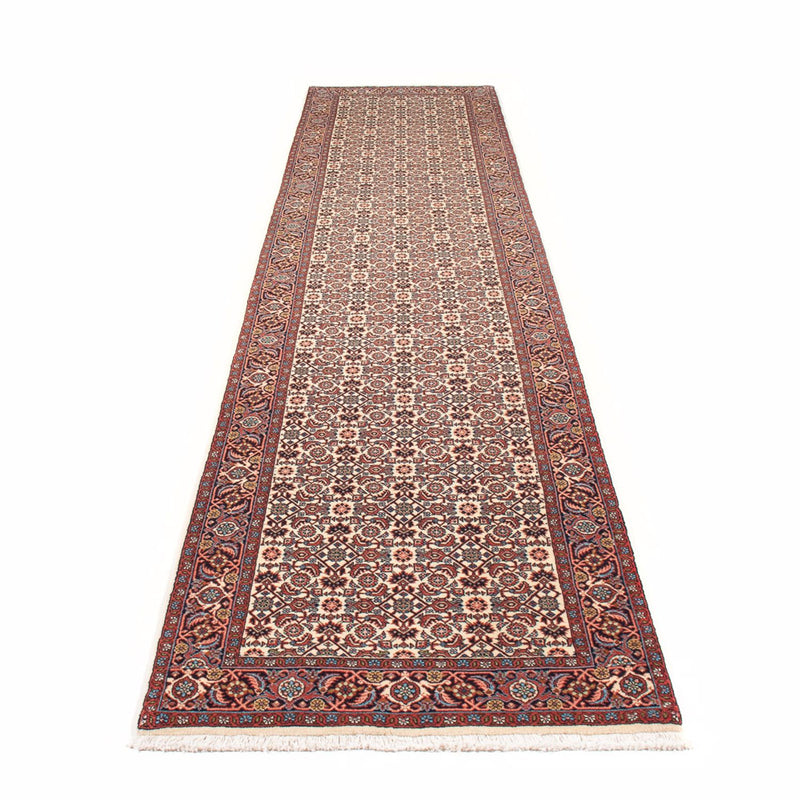 Läufer Perser - Bidjar - 398 x 85 cm - beige