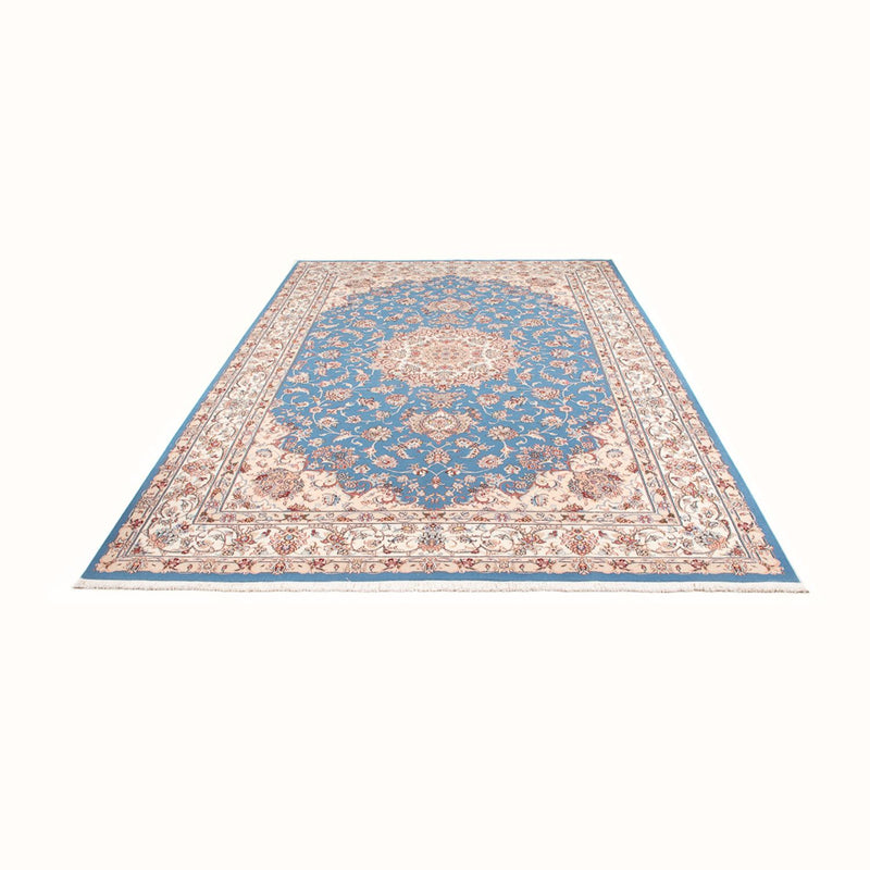 Perserteppich - Täbriz - Royal - 298 x 197 cm - hellblau