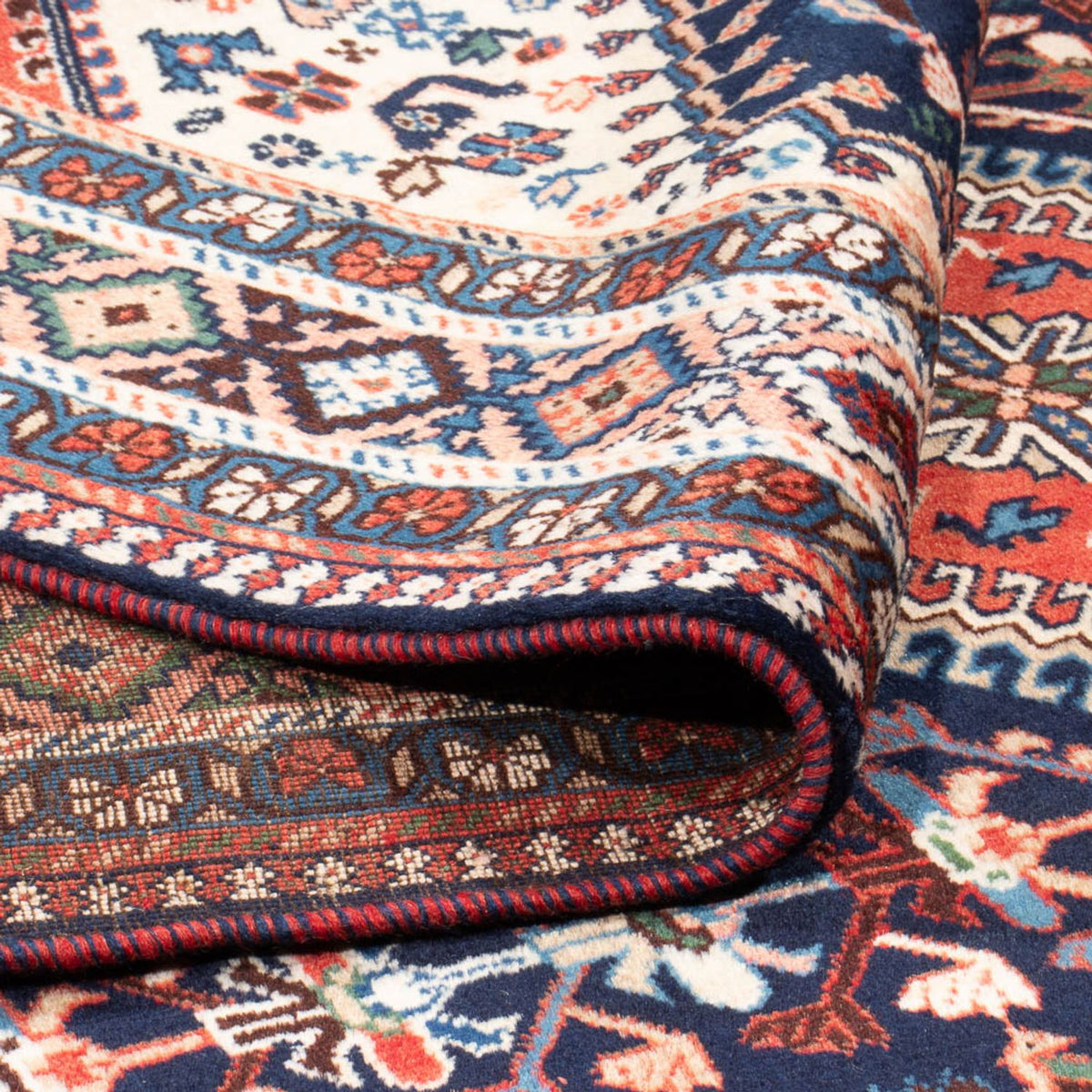 Perserteppich - Nomadic - 294 x 198 cm - dunkelblau