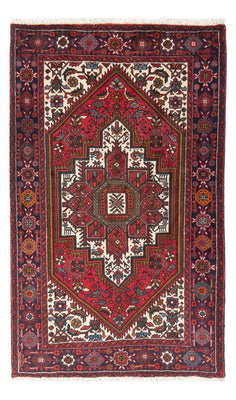 Perserteppich - Nomadic - 124 x 82 cm - rot