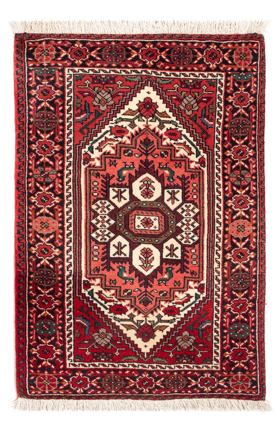 Perserteppich - Nomadic - 86 x 60 cm - rot